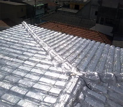 Instalação de Manta Aluminizada em Telhado em Itaim Bibi