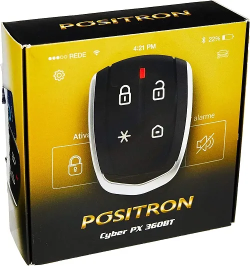 Alarme Automotivo Positron Cyber PX360BT