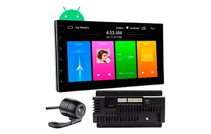 Central Multimidia 7pol 1gb Android 12 Carplay Camera Ré 32g