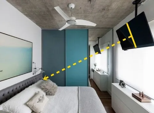Instalação de Suporte de TV no Horto Florestal