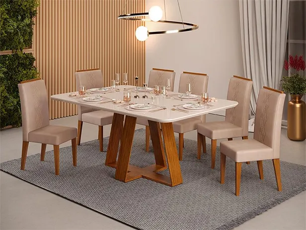 Montagem de Mesa de Jantar